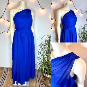 Royal Blue Dress - Prom, bridesmaid, formal, Galla